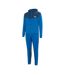 Mens Two Tone Cotton Blend Workout Tracksuit Royal Blue Navy Lonsdale-3