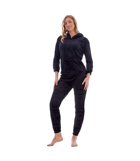 Ensemble De Pyjama Long Femme Noir Keanu