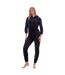 Ensemble De Pyjama Long Femme Noir Keanu-1