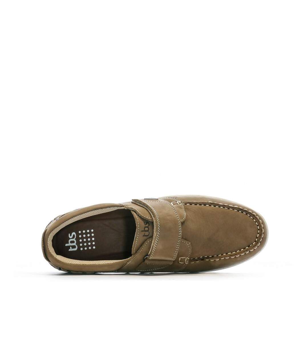 Chaussures bateaux beige homme tbs matvelc-4