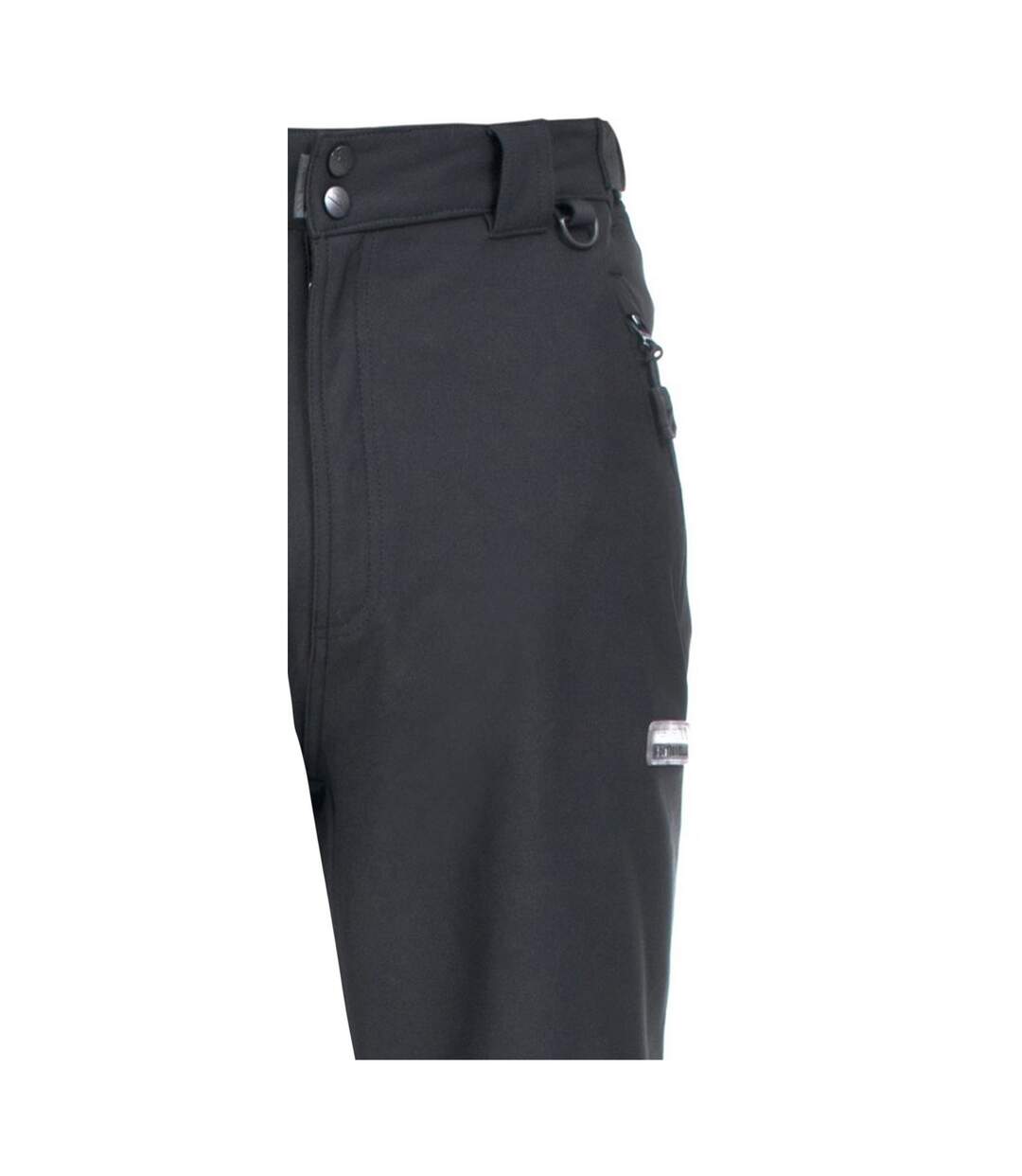 Trespass Mens Hemic Water Resistant Softshell Trousers (Black) - UTTP221-4