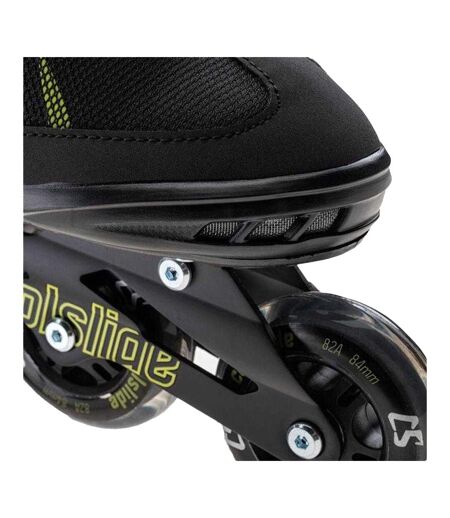 Patins À Roulettes Alignées Desq Homme 43 Fr Noir Vert Coolslide