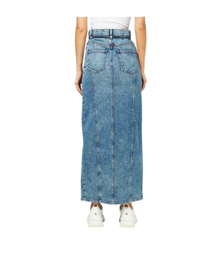Jupe Longue Getini Femme Bleu Vif Hugo