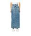 Jupe Longue Getini Femme Bleu Vif Hugo-3