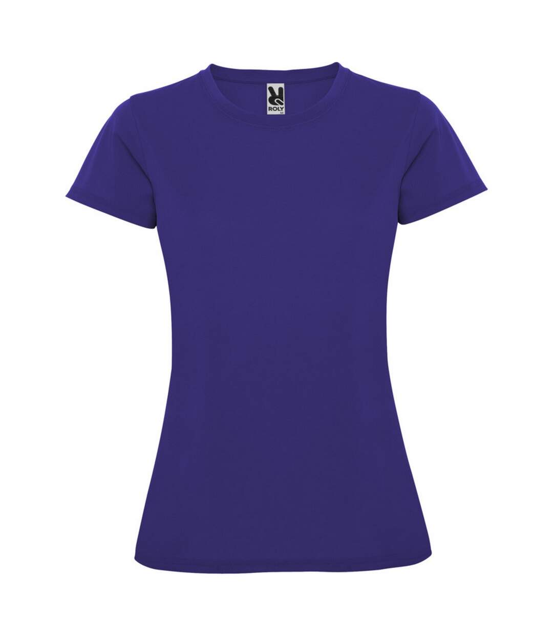 T-shirt montecarlo femme mauve Roly-1