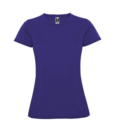 T-shirt montecarlo femme mauve Roly