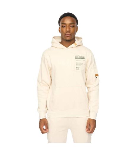 Mens Adamsberg Hoodie Off White Duck And Cover