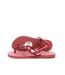 Tongs rouge femme havaianas twist metal pau brasil-1