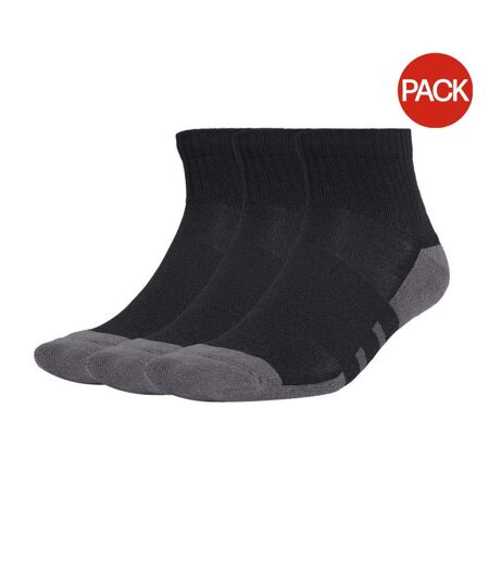 Lot De 3  Socquettes Essentials Adulte Noir Adidas