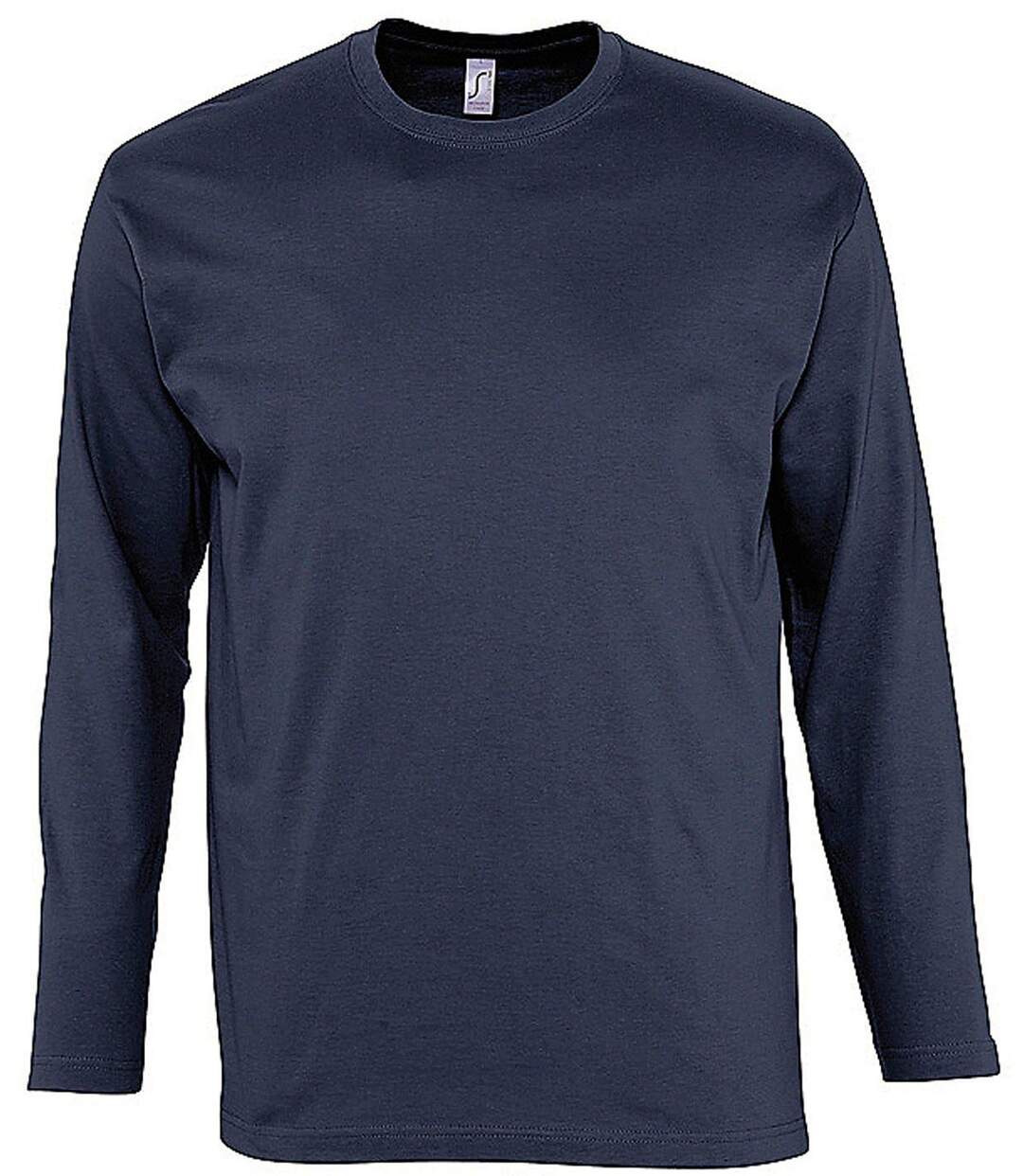 T-shirt manches longues HOMME - 11420 - bleu marine