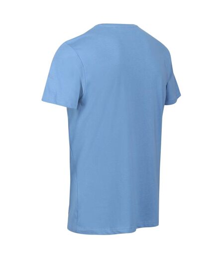 Regatta Mens Cline VII Graphic Print T-Shirt (Lake Blue) - UTRG9828