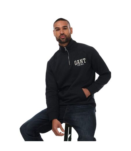 Sweat arch homme bleu Gant