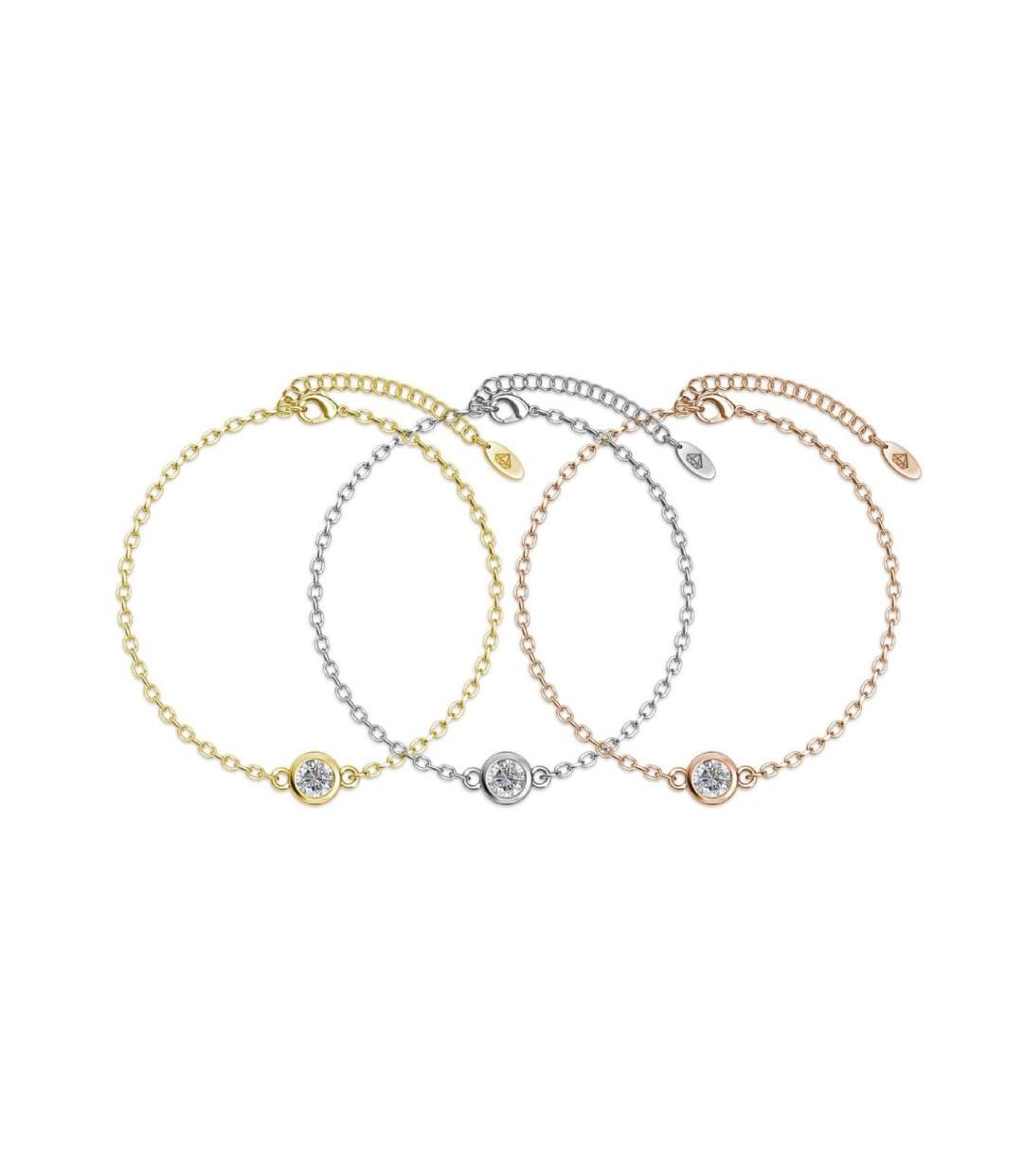 Bracelet Trio Birth Stone - Cristal d'Autriche-1