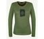 MAYFLOWER NIKKI4 : Tee-shirt manches longues olive en coton pour un style naturel-5