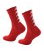 Chaussettes de sport rouge/blanc kappa eleno-1