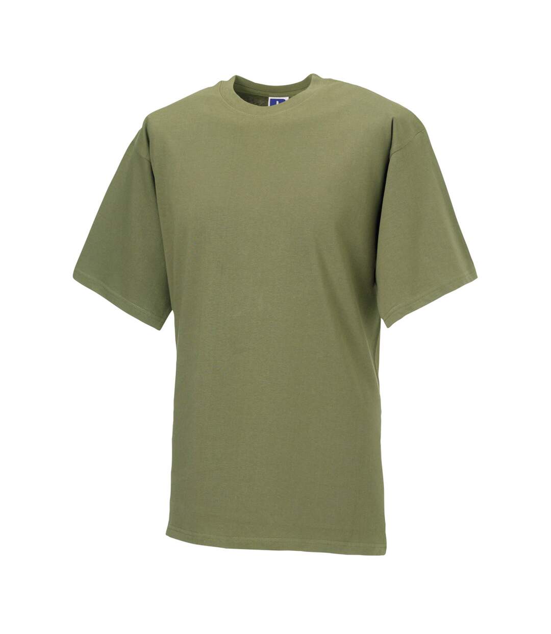 T-shirt à manches courtes homme olive Russell-1