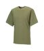 T-shirt à manches courtes homme olive Russell-1