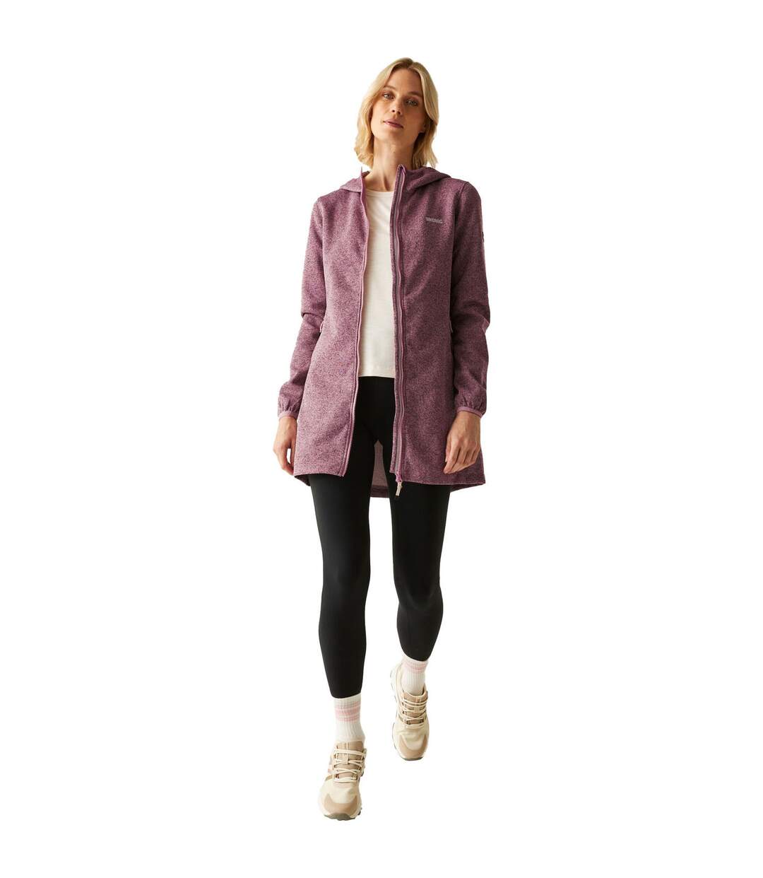 Veste Polaire Bloomfield Femme Lilas Vanille Clair Regatta-2