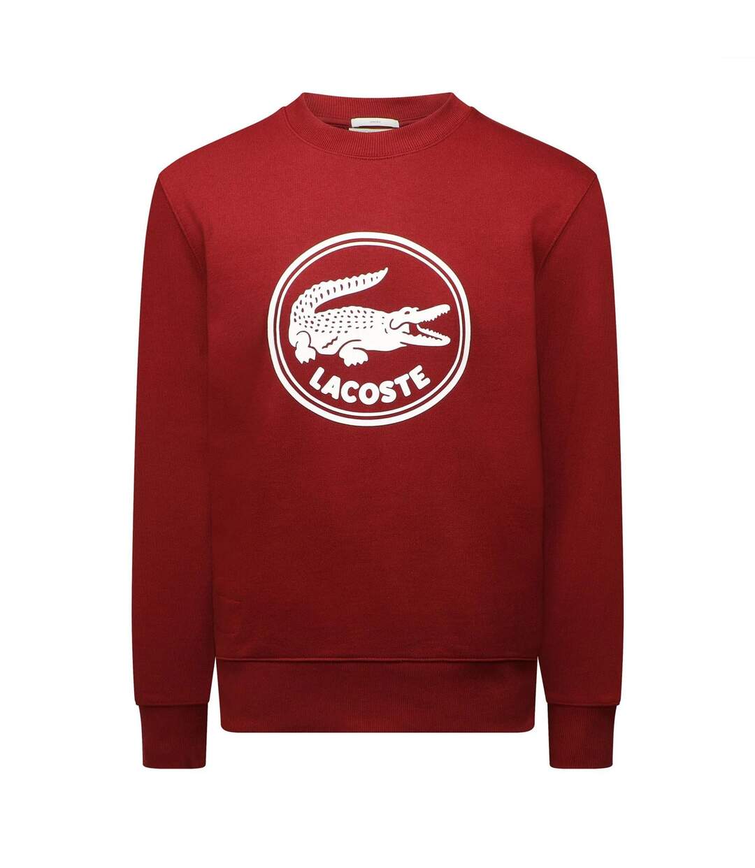 Sweat Motif/style Logo Homme Rouge Lacoste-1