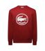 Sweat Motif/style Logo Homme Rouge Lacoste-1