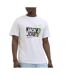 T-Shirt blanc homme jack & jones jaxon-1