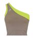 Robe Courte 1 Épaule Avatar Femme Vert Head-4