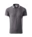 Polo Urban Homme Gris Acier Malfini-1
