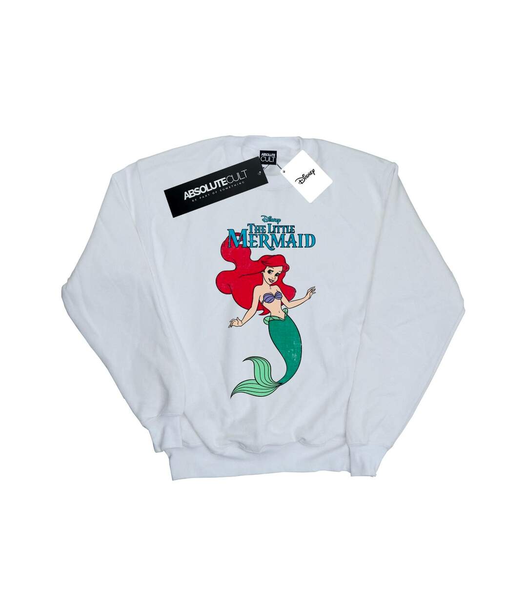 Disney - Sweat THE LITTLE MERMAID LINE ARIEL - Femme (Blanc) - UTBI13517-1