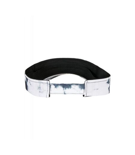 Visière Flexfit Adulte Noir Blanc Yupoong