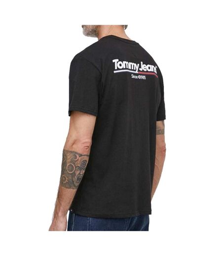 T-shirt Noir Homme Tommy Hilfiger DM0DM18590 - S