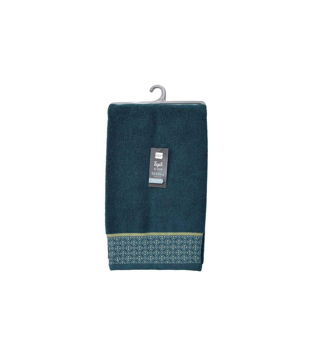 Tapis de Bain Jacquard Belina 50x85cm Bleu-4