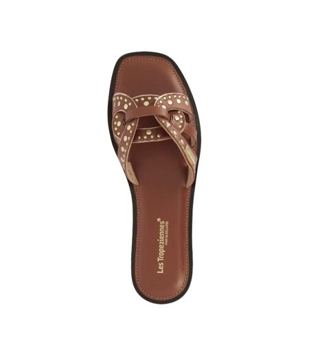 Sandale Plate Cuir Les Tropeziennes Hamity
