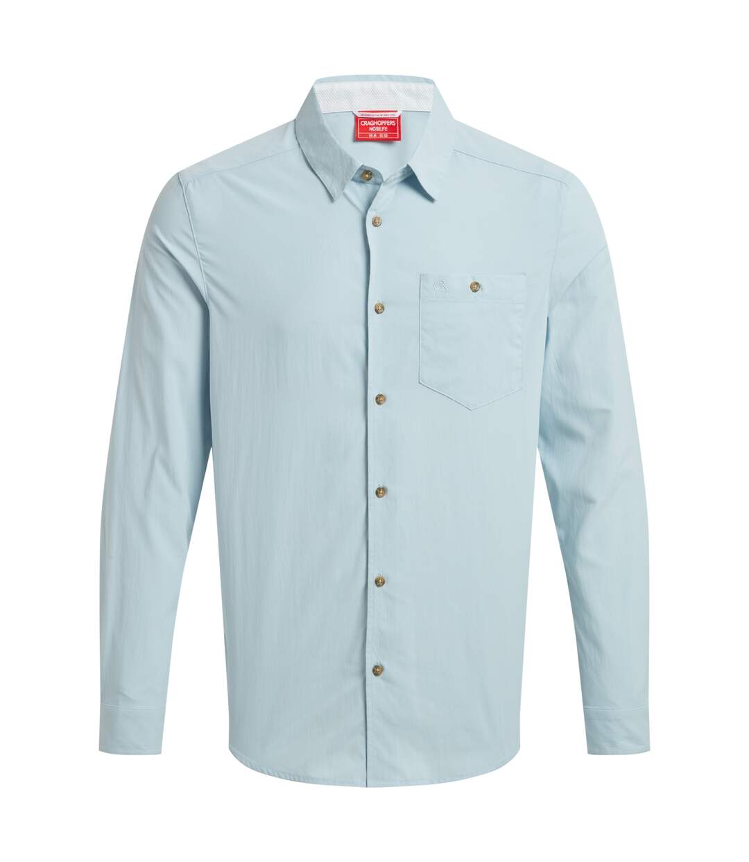 Chemise nuoro homme bleu pâle Craghoppers