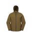 Mens Covert Waterproof Jacket Dark Khaki Mountain Warehouse-2