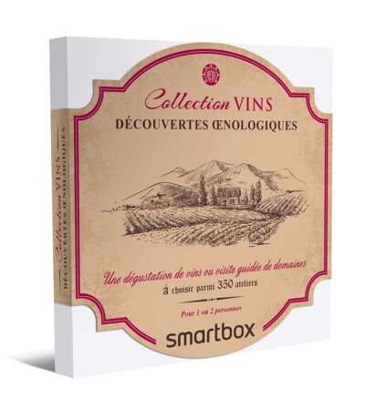 Découvertes œnologiques - SMARTBOX - Coffret Cadeau Gastronomie