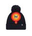 Ladies Ribbed Cuffed Thermal Pom Pom Bobble Hat