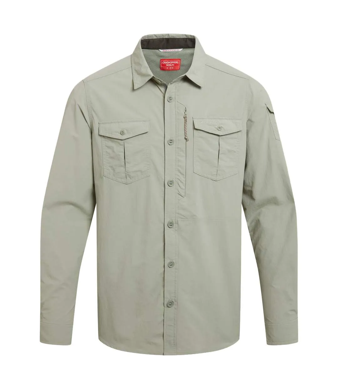 Chemise Adventure Homme Vert Kaki Sombre Craghoppers-2