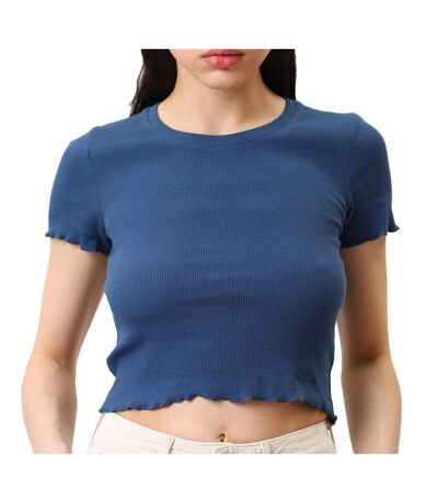 T-shirt Marine Femme Pepe Jeans Cara - L