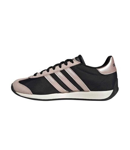 Womens/ladies Runvista Running Snug Fit Trainers Core Black Sand Adidas
