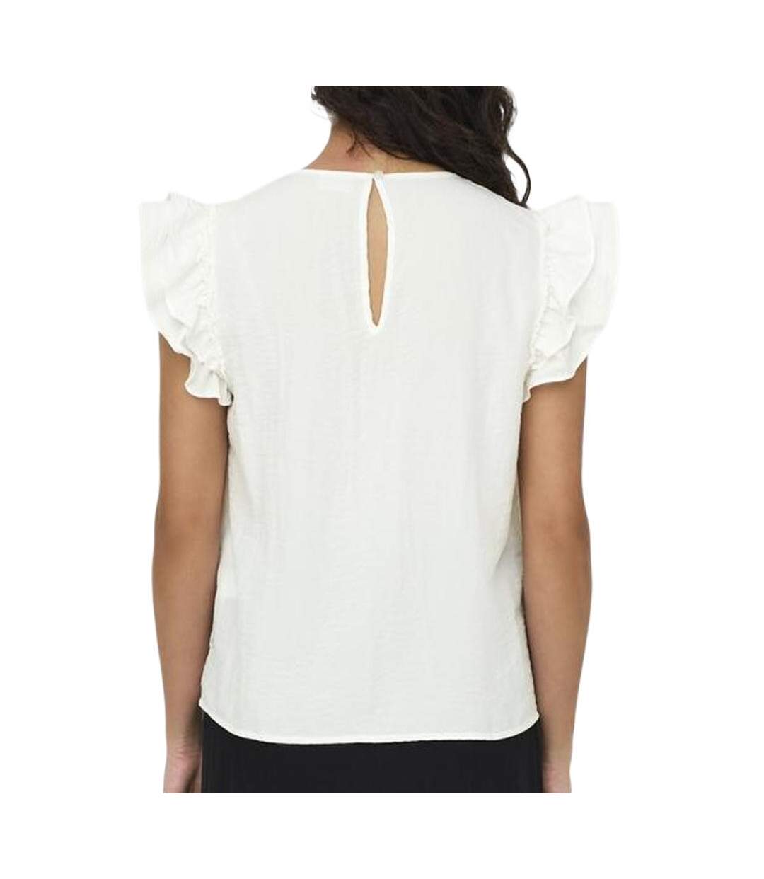 Blouse blanche femme jdy trains-2