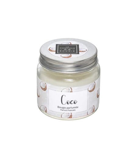 Bougie Parfumée en Verre Bocal 65g Coco
