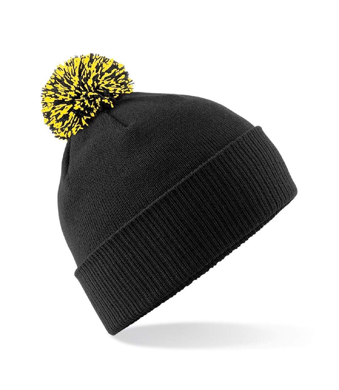 Bonnet snowstar - Adulte - B450 - noir et jaune-1