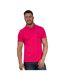 Polo classic homme rose vif Raging Bull