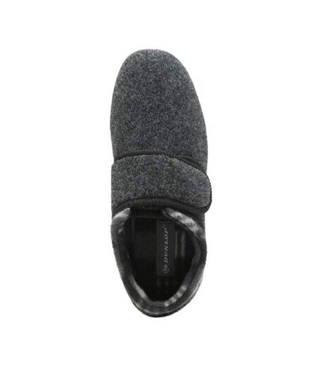 DUNLOP - Pantoufles Homme Orthopédiques Velcro | Chaussons Ajustable