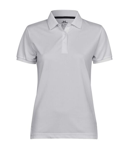 Polo club femme blanc Tee Jay