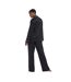 Ensemble De Pyjama Long Femme Noir Rose Bluebella-3
