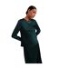 Haut Manches Longues Femme Vert Foncé Ted Baker-2