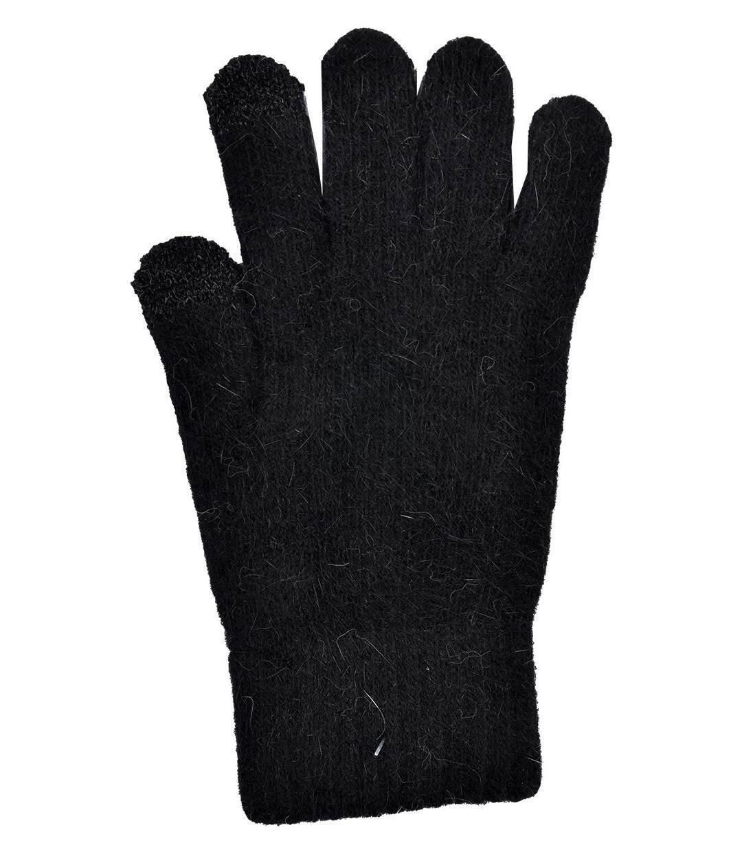 Gants Femme INFINITF 0675 ANGORA NOIR-3