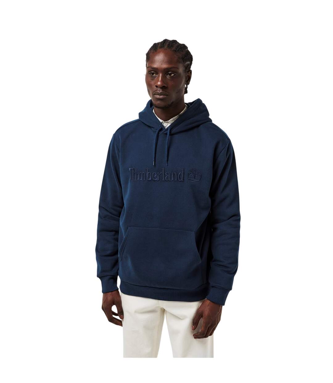 Unisex Adult Hampton Pullover Hoodie Dark Sapphire Timberland-4