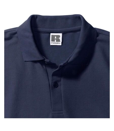 Polo À Manches Courtes Homme Bleu Marine Russell